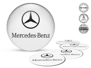 Mercedes Individuelle Dome Aufkleber Premium Radlabels
